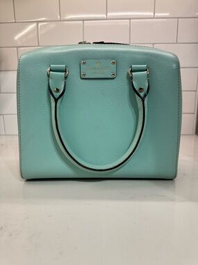kate spade Mint Green Dome Satchel